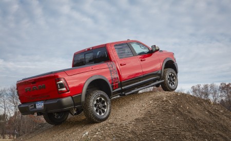 2019 Ram 2500 Power Wagon (Color: Flame Red) Rear Three-Quarter Wallpapers 450x275 (35)