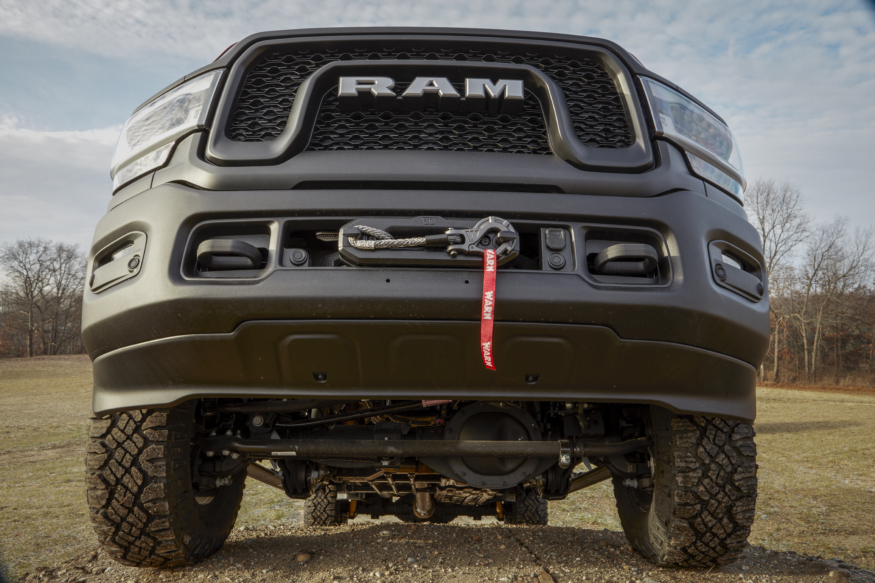 2019 Ram 2500 Power Wagon (Color: Granite Crystal Metallic) Front Bumper Wallpapers #46 of 64