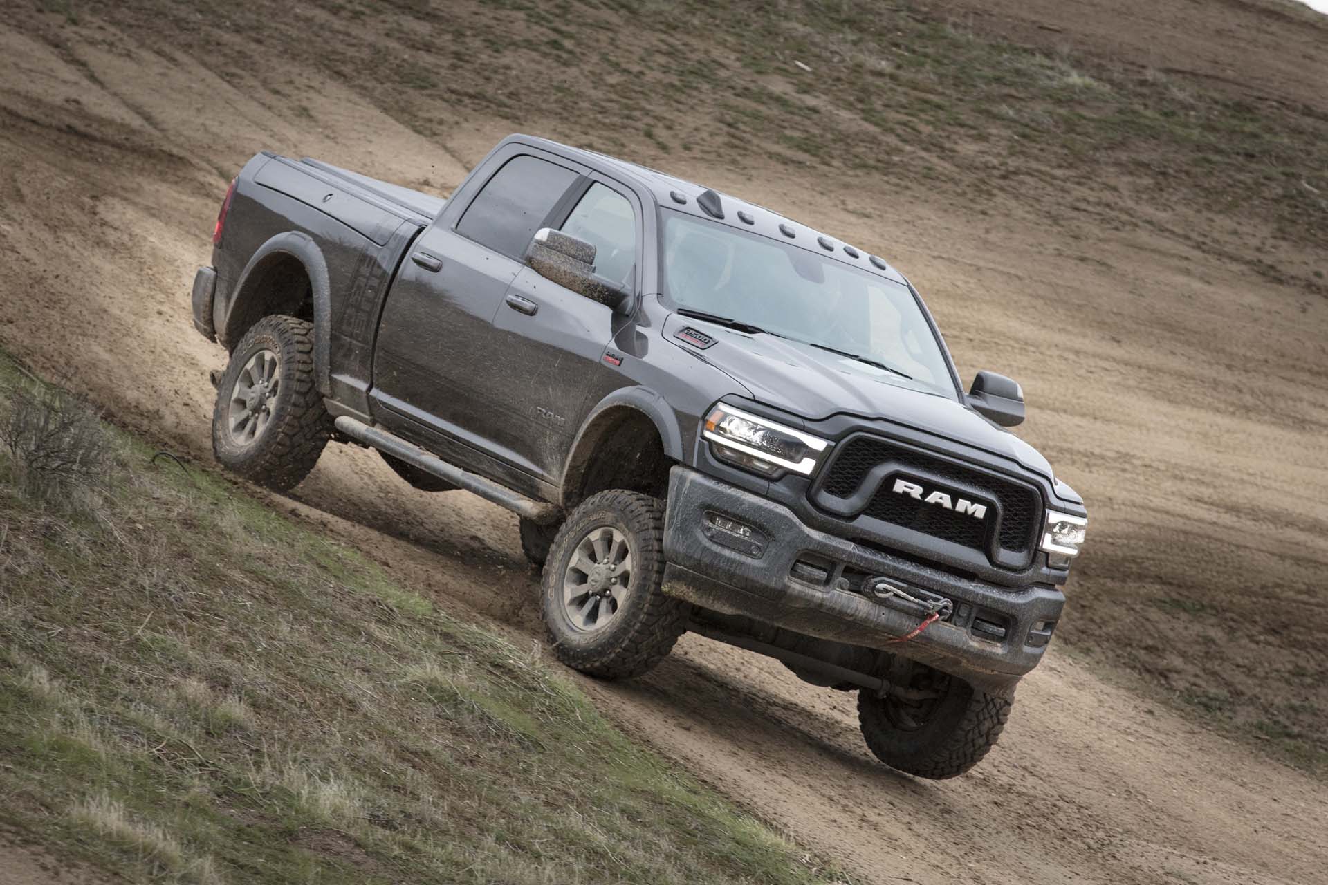 2019 Ram 2500 Power Wagon (Color: Granite Crystal Metallic) Front Three-Quarter Wallpapers #47 of 64