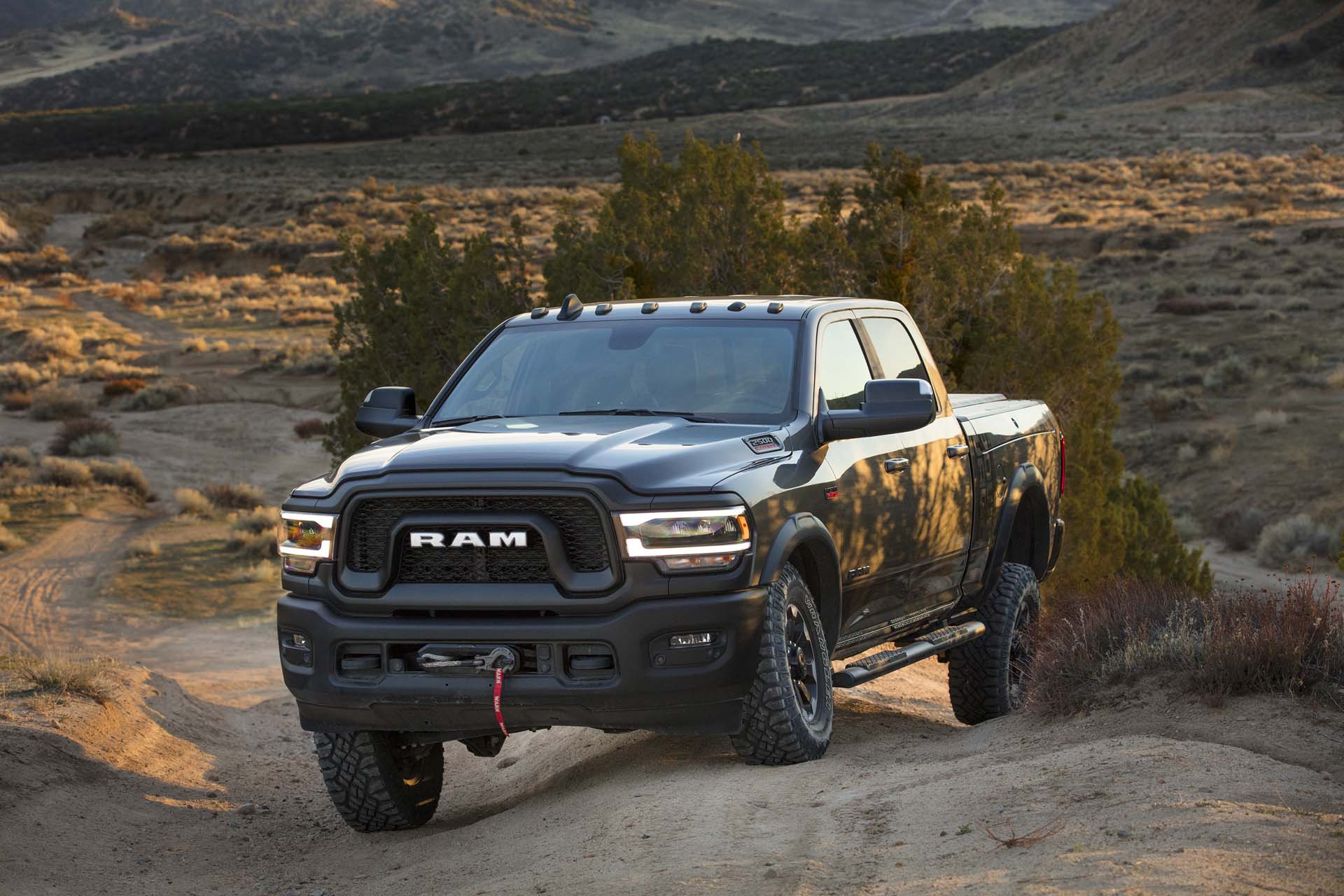 2019 Ram 2500 Power Wagon (Color: Granite Crystal Metallic) Front Wallpapers #48 of 64