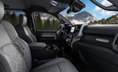 2019 Ram 2500 Power Wagon (Color: Granite Crystal Metallic) Interior Seats Wallpapers 450x275 (63)