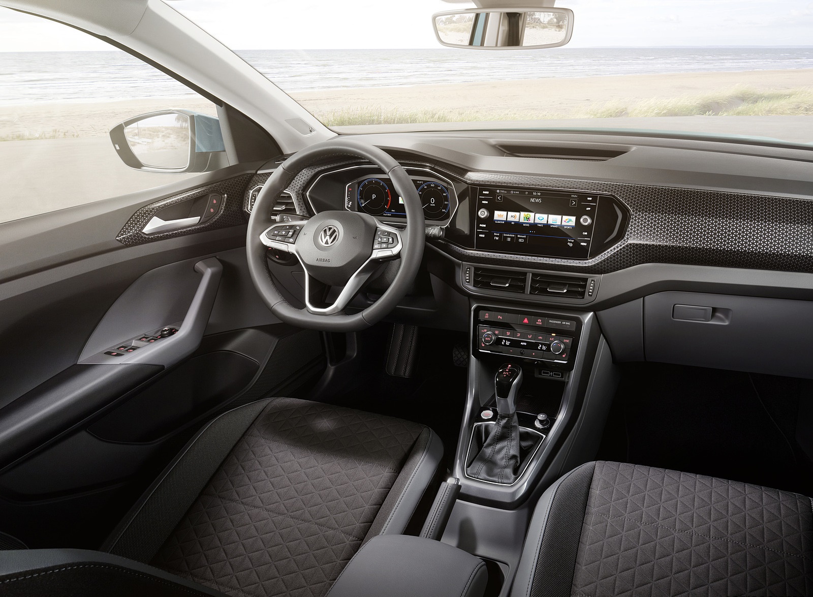 2019 Volkswagen T-Cross Interior Cockpit Wallpapers #72 of 74
