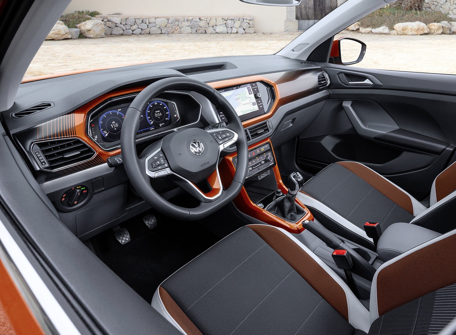 2019 Volkswagen T-Cross Interior Wallpapers #22 of 74