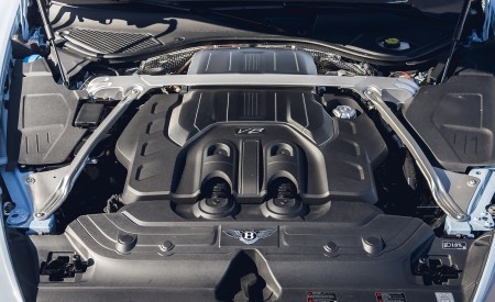 2020 Bentley Continental GT V8 Convertible Engine Wallpapers 450x275 (70)