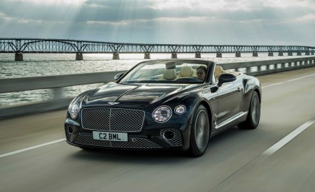 2020 Bentley Continental GT V8 Convertible Front Three-Quarter Wallpapers 450x275 (95)