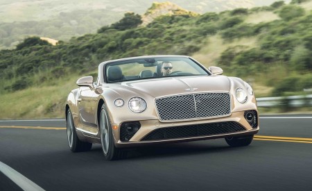 2020 Bentley Continental GT V8 Convertible Front Wallpapers 450x275 (55)