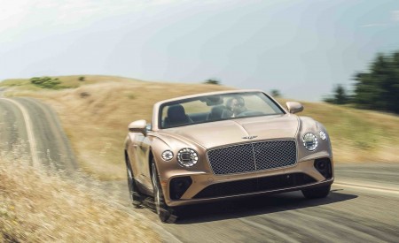 2020 Bentley Continental GT V8 Convertible Front Wallpapers 450x275 (57)