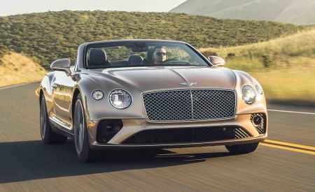 2020 Bentley Continental GT V8 Convertible Front Wallpapers 450x275 (58)