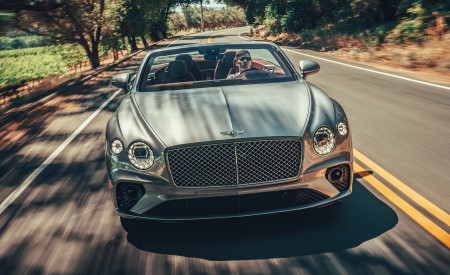 2020 Bentley Continental GT V8 Convertible Front Wallpapers 450x275 (37)
