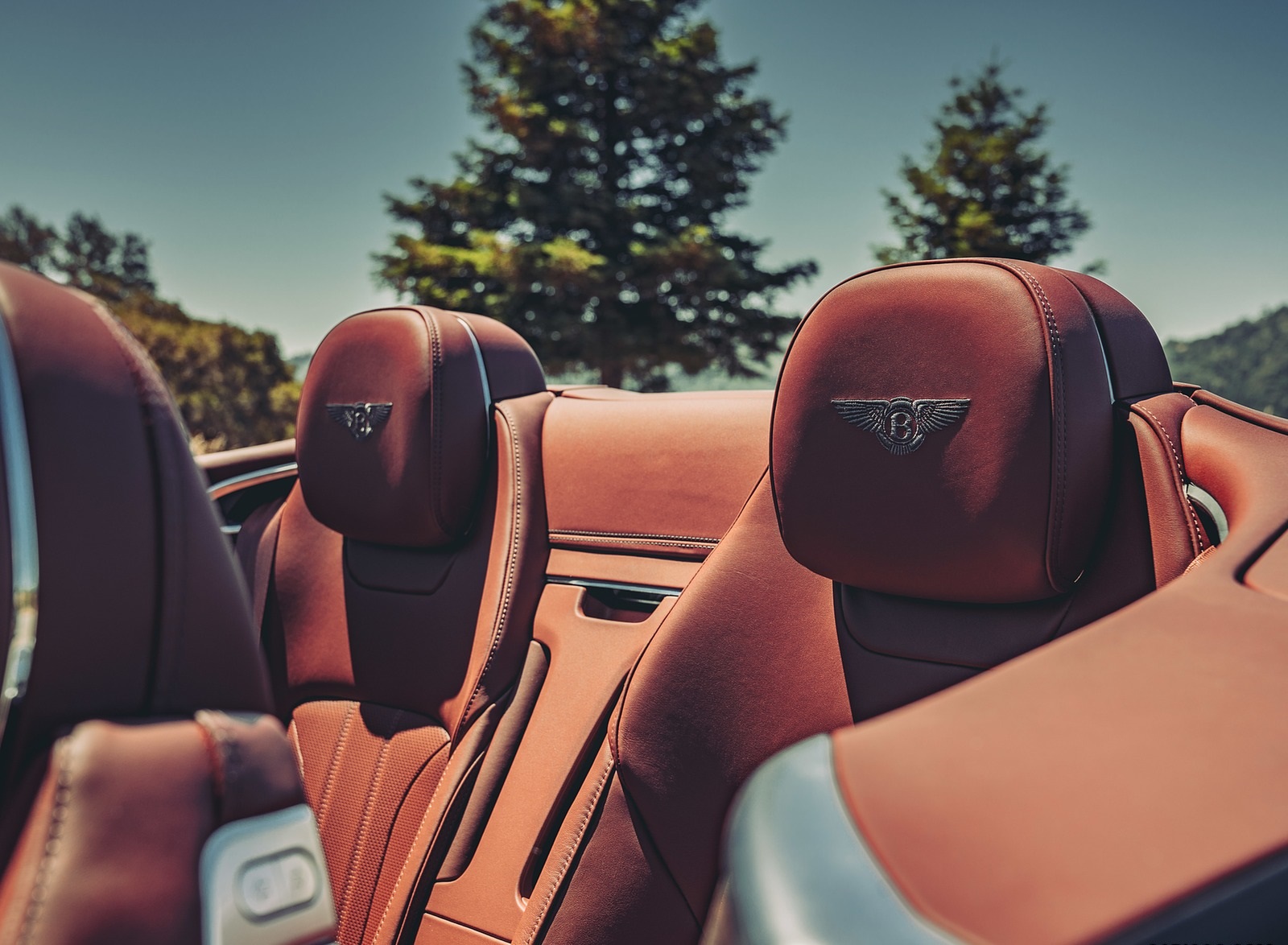 2020 Bentley Continental GT V8 Convertible Interior Seats Wallpapers #82 of 111