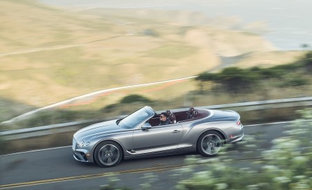 2020 Bentley Continental GT V8 Convertible Side Wallpapers 450x275 (7)