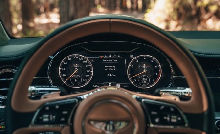 2020 Bentley Continental GT V8 Coupe Digital Instrument Cluster Wallpapers 450x275 (99)