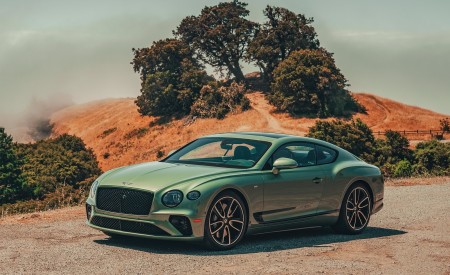 2020 Bentley Continental GT V8 Coupe Front Three-Quarter Wallpapers 450x275 (76)