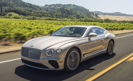 2020 Bentley Continental GT V8 Coupe Front Three-Quarter Wallpapers 450x275 (33)