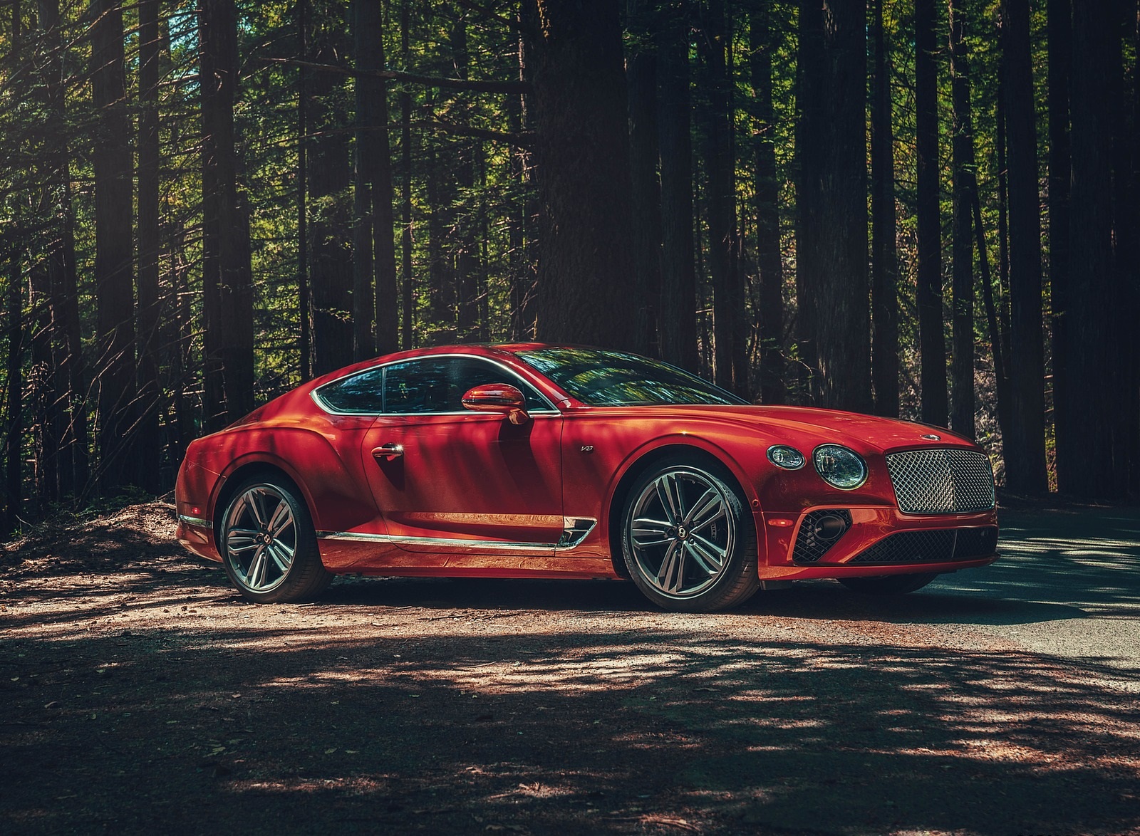 2020 Bentley Continental GT V8 Coupe Front Three-Quarter Wallpapers (9)