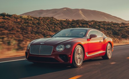 2020 Bentley Continental GT V8 Coupe Front Three-Quarter Wallpapers 450x275 (2)