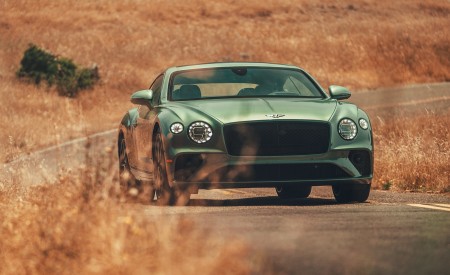2020 Bentley Continental GT V8 Coupe Front Wallpapers 450x275 (55)