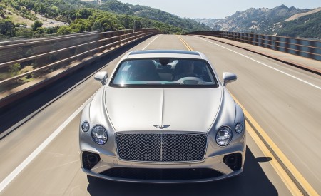 2020 Bentley Continental GT V8 Coupe Front Wallpapers 450x275 (34)