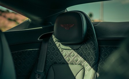 2020 Bentley Continental GT V8 Coupe Interior Rear Seats Wallpapers 450x275 (103)
