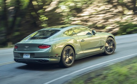 2020 Bentley Continental GT V8 Coupe Rear Three-Quarter Wallpapers 450x275 (65)