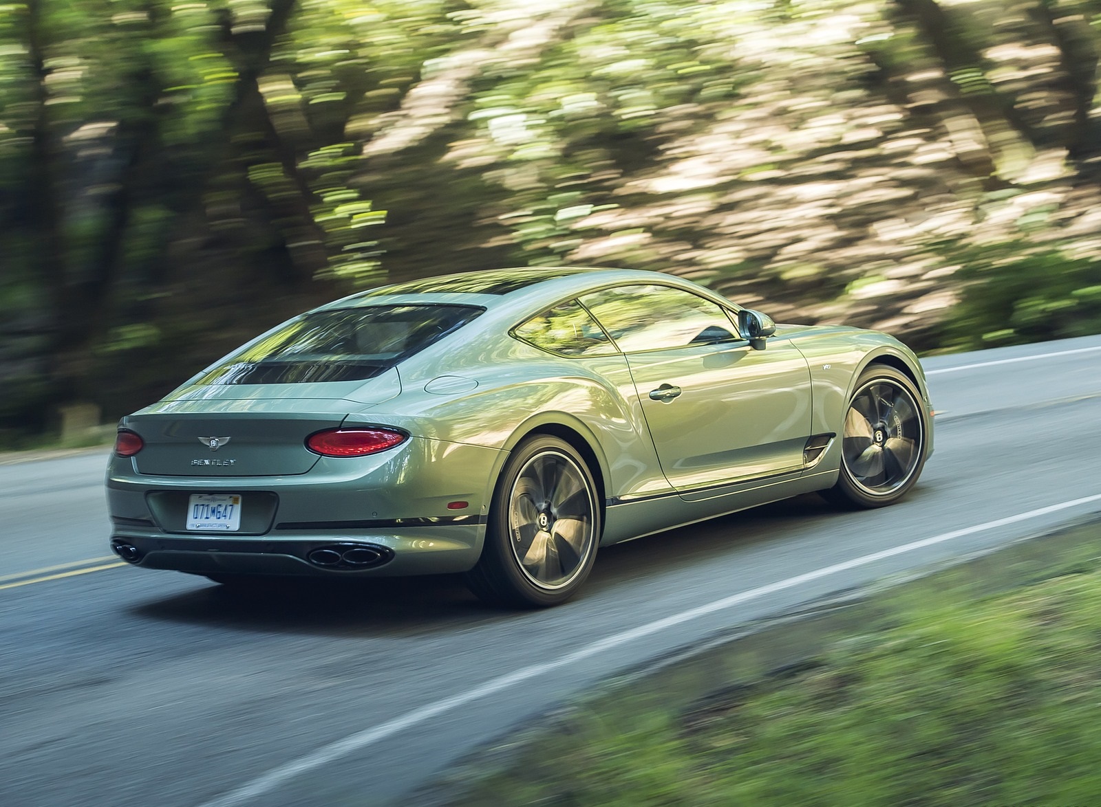 2020 Bentley Continental GT V8 Coupe Rear Three-Quarter Wallpapers #65 of 135
