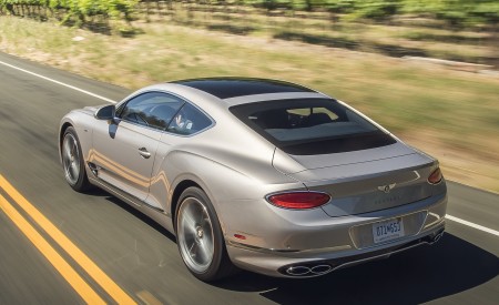 2020 Bentley Continental GT V8 Coupe Rear Three-Quarter Wallpapers 450x275 (36)