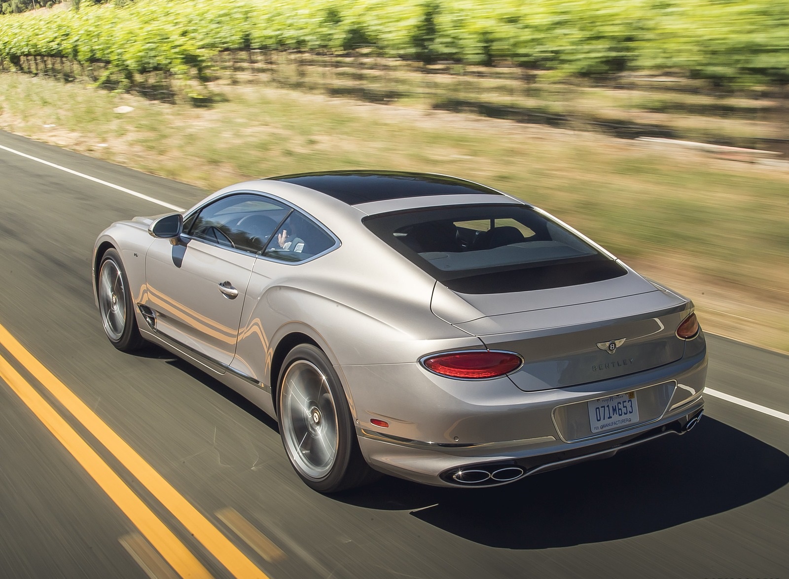 2020 Bentley Continental GT V8 Coupe Rear Three-Quarter Wallpapers #36 of 135
