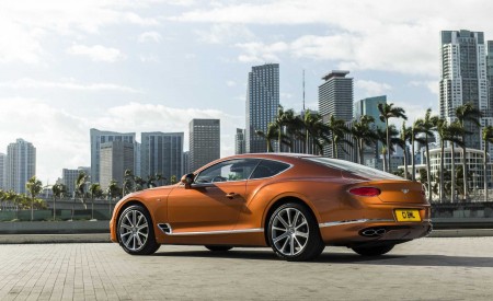 2020 Bentley Continental GT V8 Coupe Rear Three-Quarter Wallpapers 450x275 (127)