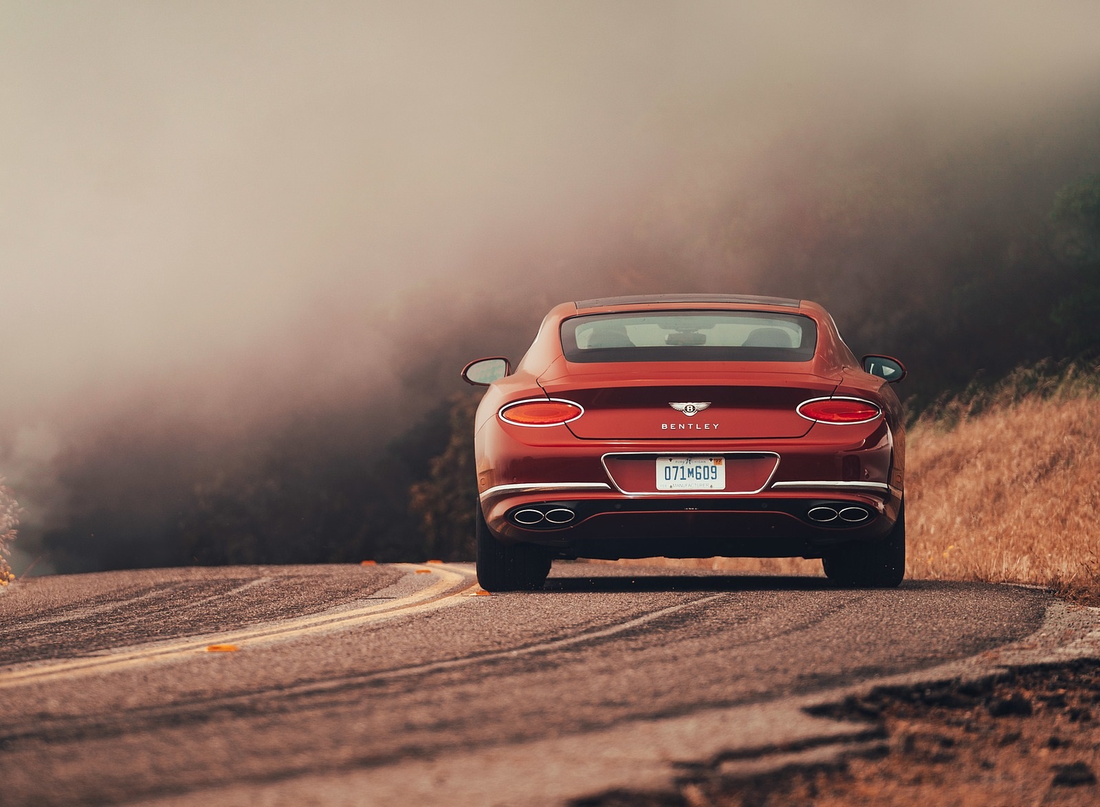 2020 Bentley Continental GT V8 Coupe Rear Wallpapers #17 of 135