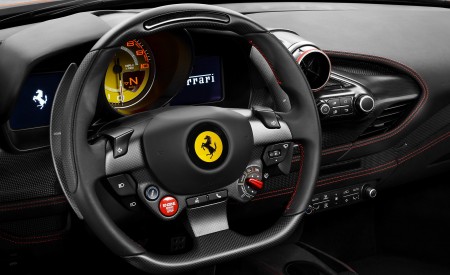 2020 Ferrari F8 Tributo Interior Steering Wheel Wallpapers 450x275 (23)