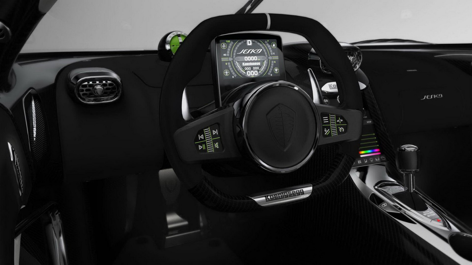 2020 Koenigsegg Jesko Interior Wallpapers #33 of 34