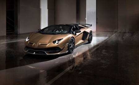 2020 Lamborghini Aventador SVJ Roadster Front Three-Quarter Wallpapers 450x275 (5)