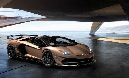 2020 Lamborghini Aventador SVJ Roadster Front Three-Quarter Wallpapers 450x275 (6)