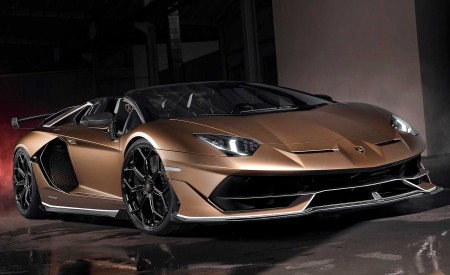 2020 Lamborghini Aventador SVJ Roadster Front Three-Quarter Wallpapers 450x275 (7)