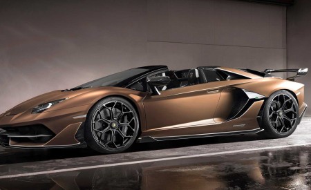 2020 Lamborghini Aventador SVJ Roadster Front Three-Quarter Wallpapers 450x275 (8)