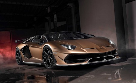 2020 Lamborghini Aventador SVJ Roadster Front Three-Quarter Wallpapers 450x275 (9)