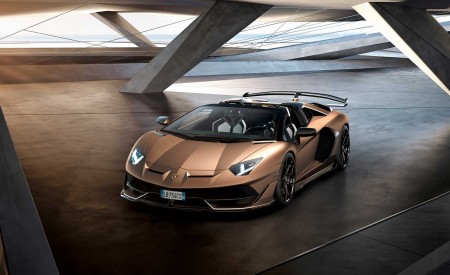 2020 Lamborghini Aventador SVJ Roadster Front Three-Quarter Wallpapers 450x275 (10)