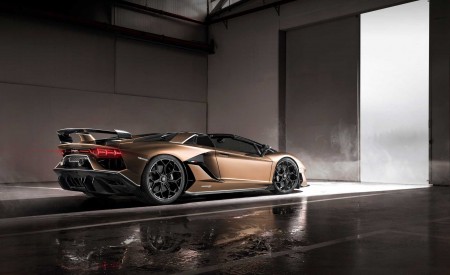 2020 Lamborghini Aventador SVJ Roadster Rear Three-Quarter Wallpapers 450x275 (12)