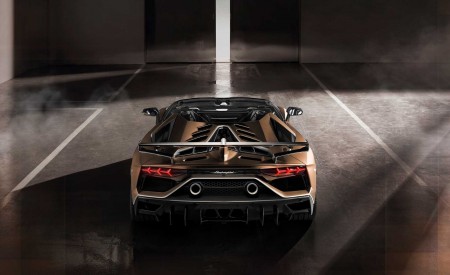 2020 Lamborghini Aventador SVJ Roadster Rear Wallpapers 450x275 (13)