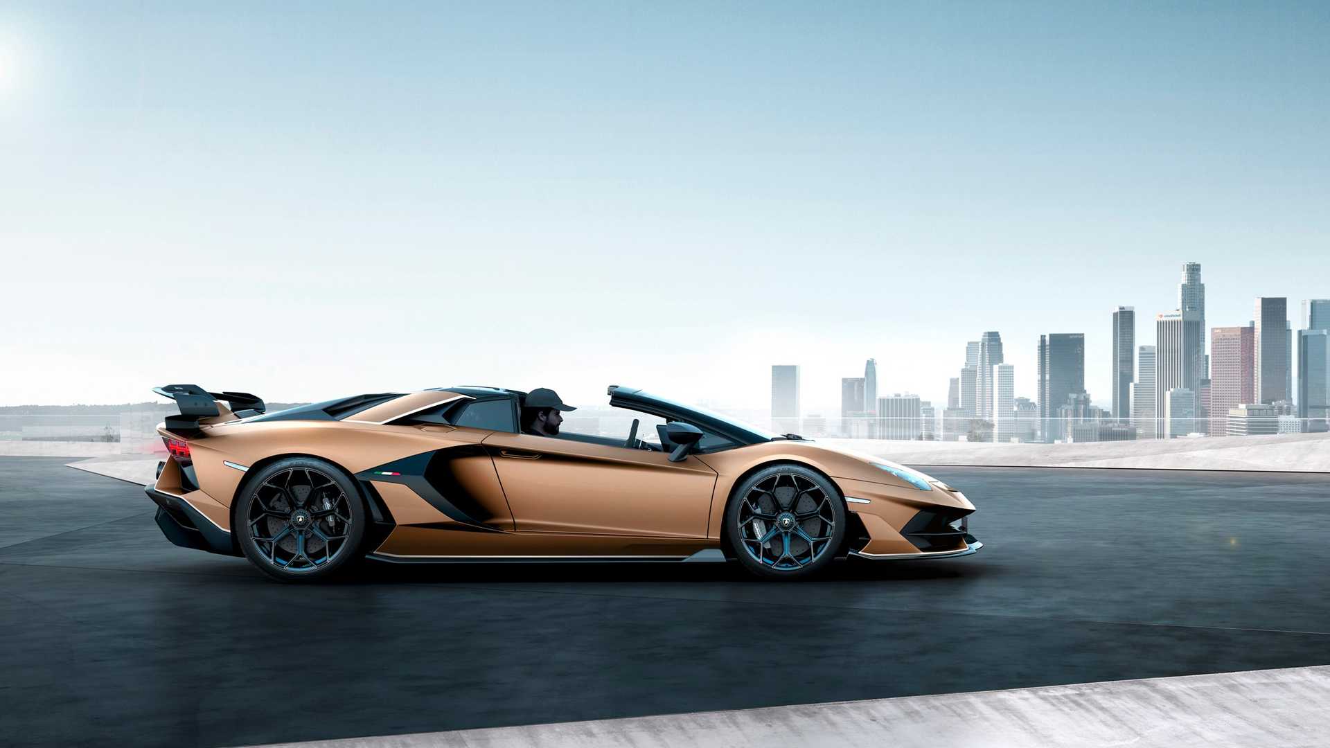 2020 Lamborghini Aventador SVJ Roadster Side Wallpapers #2 of 35