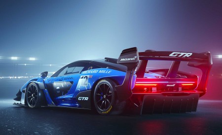 2020 McLaren Senna GTR Rear Three-Quarter Wallpapers 450x275 (2)