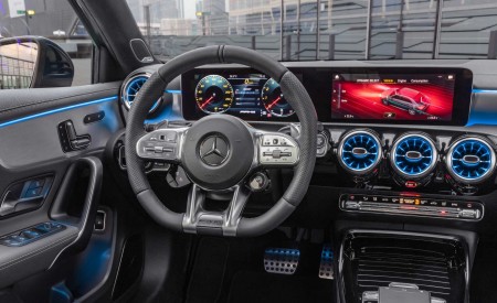 2020 Mercedes-AMG A 35 Sedan Interior Steering Wheel Wallpapers 450x275 (96)