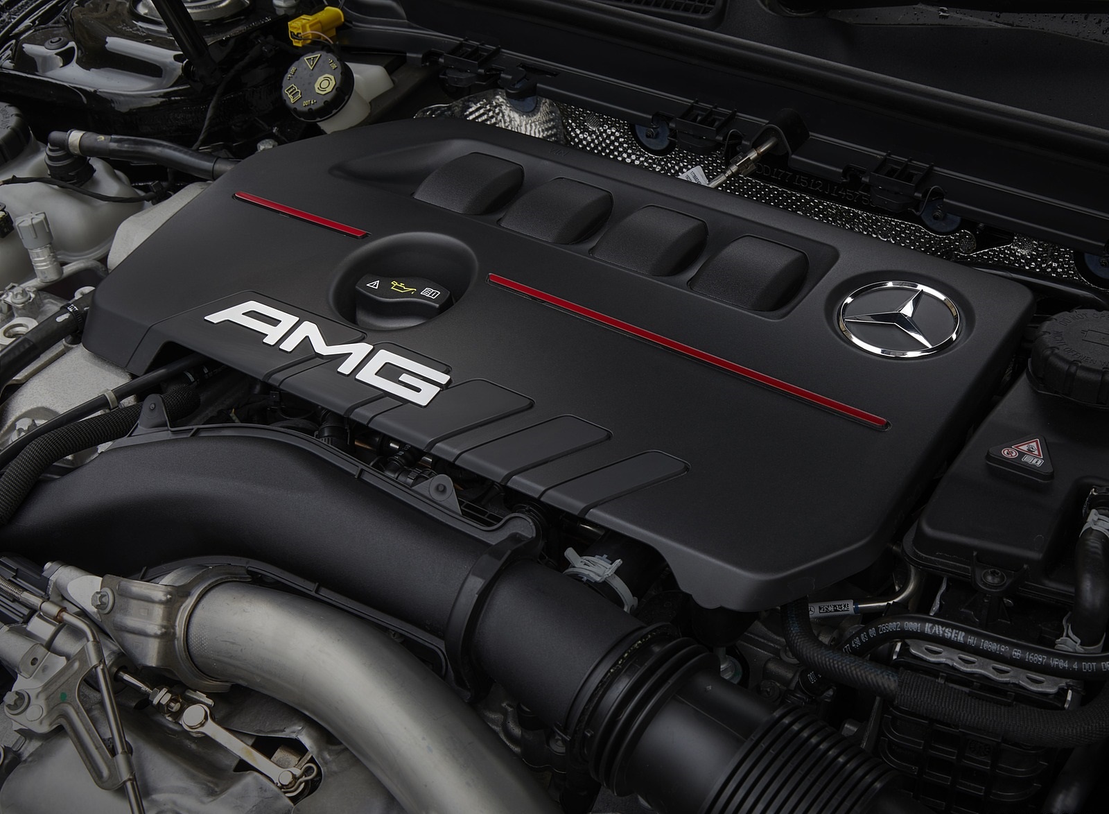 2020 Mercedes-AMG A 35 Sedan (UK-Spec) Engine Wallpapers #41 of 101