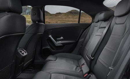 2020 Mercedes-AMG A 35 Sedan (UK-Spec) Interior Rear Seats Wallpapers 450x275 (73)