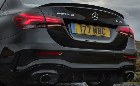 2020 Mercedes-AMG A 35 Sedan (UK-Spec) Tail Light Wallpapers 450x275 (44)