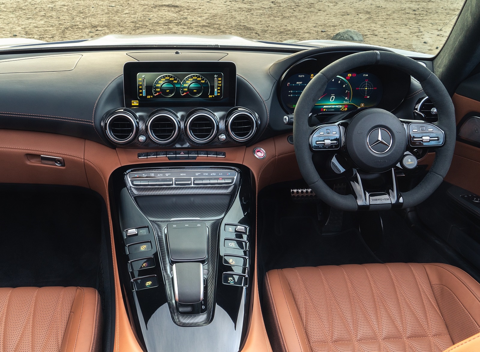 2020 Mercedes-AMG GT R Roadster (UK-Spec) Interior Cockpit Wallpapers #96 of 150