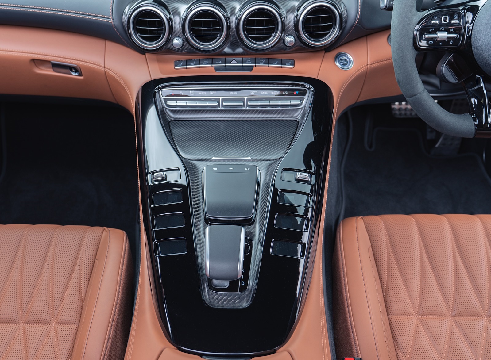 2020 Mercedes-AMG GT R Roadster (UK-Spec) Interior Detail Wallpapers #115 of 150