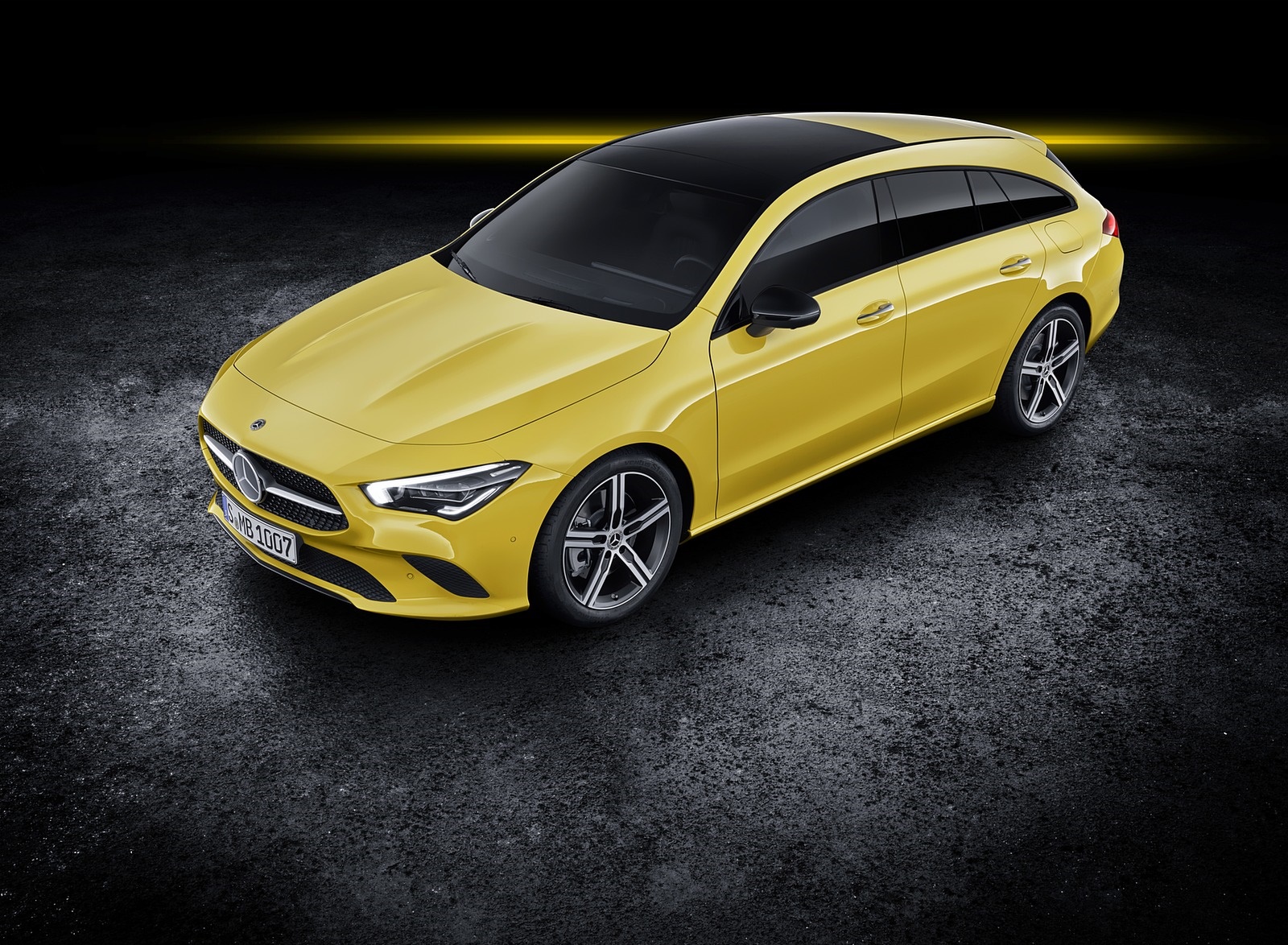 2020 Mercedes-Benz CLA Shooting Brake (Color: Sun Yellow) Front Three-Quarter Wallpapers #84 of 104