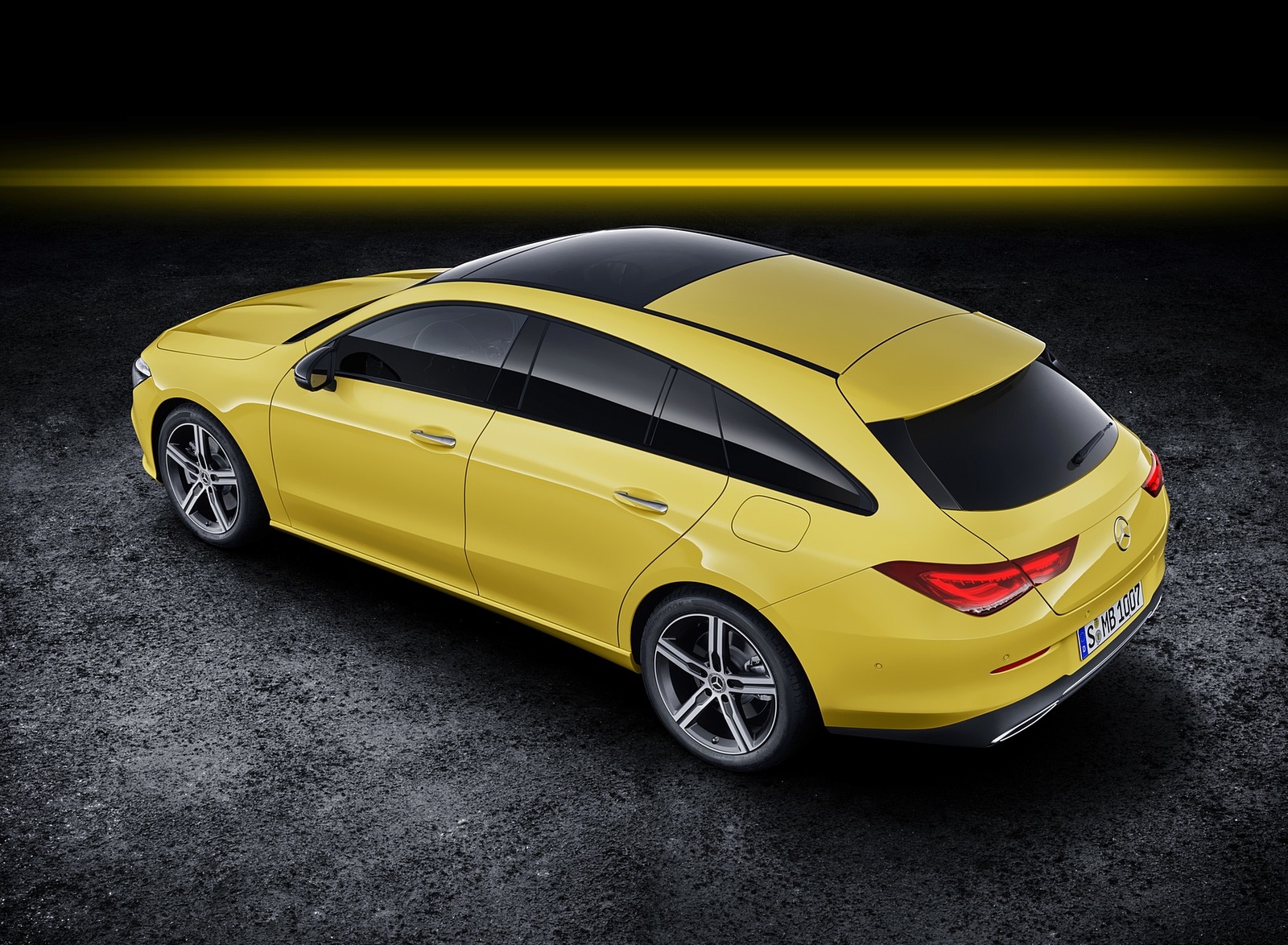 2020 Mercedes-Benz CLA Shooting Brake (Color: Sun Yellow) Rear Three-Quarter Wallpapers #88 of 104