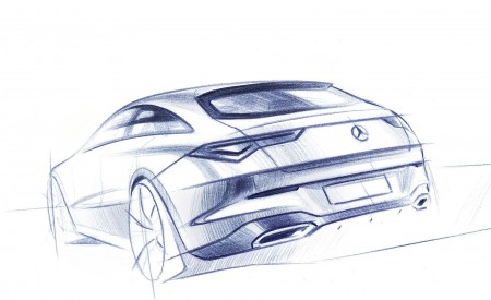2020 Mercedes-Benz CLA Shooting Brake Design Sketch Wallpapers 450x275 (103)